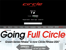 Tablet Screenshot of circlefitnessusa.com